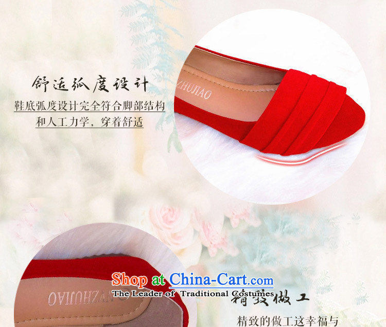 Is small and the Red flat shoes comfortable shoes points female soft bottoms CXY01 CXY07 marriage shoes red 34 pictures, prices, brand platters! The elections are supplied in the national character of distribution, so action, buy now enjoy more preferential! As soon as possible.