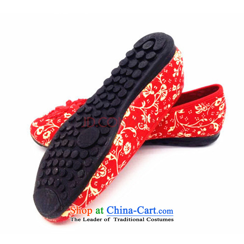 Is small and the old Beijing after deduction bride shoes mesh upper shoe CXY17 red 37, is small-mi (LOVELY BEAUTY , , , shopping on the Internet