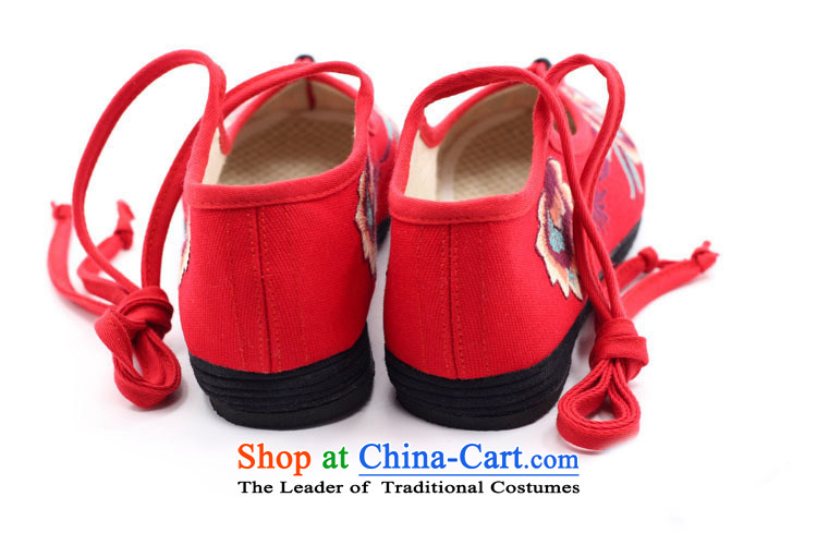 Is small and the old Beijing mesh upper ethnic embroidery pure cotton thousands of women's shoes ZCA11 backplane cherry red 40 pictures, prices, brand platters! The elections are supplied in the national character of distribution, so action, buy now enjoy more preferential! As soon as possible.