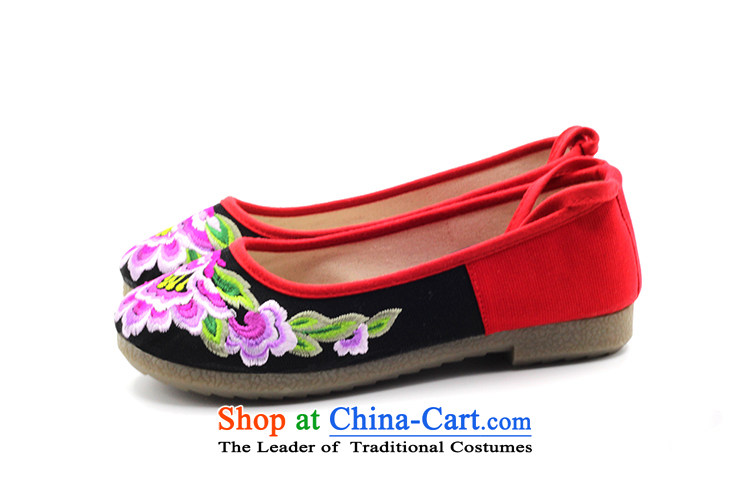 Is small and the old Beijing mesh upper ethnic Mudan embroidery beef tendon bottom womens single shoe ZCA5013 black 36 pictures, prices, brand platters! The elections are supplied in the national character of distribution, so action, buy now enjoy more preferential! As soon as possible.