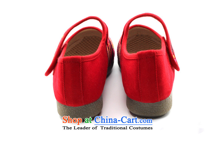 Is small and the old Beijing mesh upper ethnic cross embroidered beef tendon bottom womens single shoe ZCA5016 red 39 pictures, prices, brand platters! The elections are supplied in the national character of distribution, so action, buy now enjoy more preferential! As soon as possible.