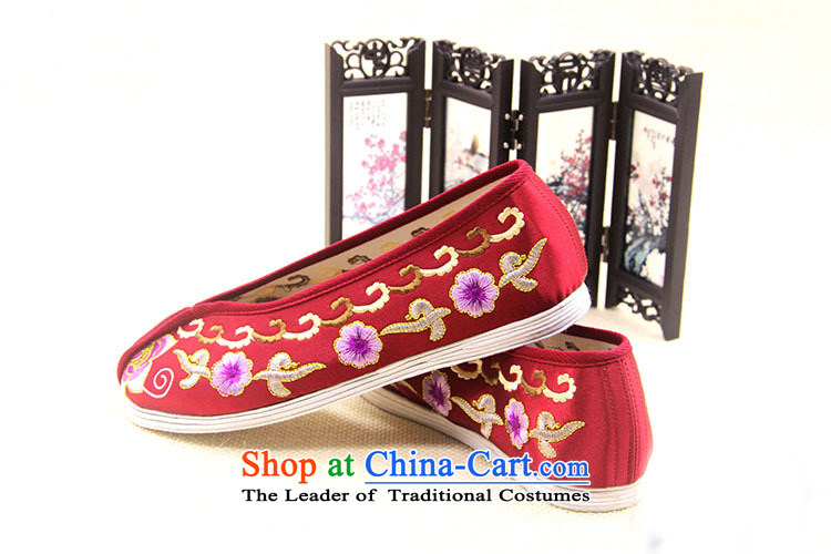 Is small and the old Beijing mesh upper end of thousands of gold satin embroidered shoes ZCA801 ethnic single black 38 pictures, prices, brand platters! The elections are supplied in the national character of distribution, so action, buy now enjoy more preferential! As soon as possible.