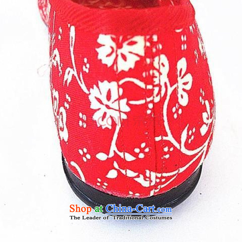 Is small and the Red flat bottom mesh upper tray snap-clouds Ms. port marriage shoes dress shoes bows CXY26 shoes red 37, is small-mi (LOVELY BEAUTY , , , shopping on the Internet