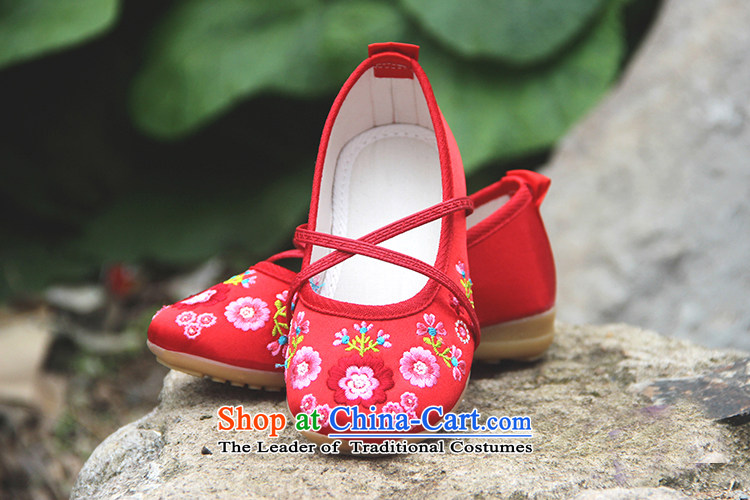 Is small and the children's dance of ethnic fabric shoes beef tendon ZCA201 red 17 pictures, prices, brand platters! The elections are supplied in the national character of distribution, so action, buy now enjoy more preferential! As soon as possible.