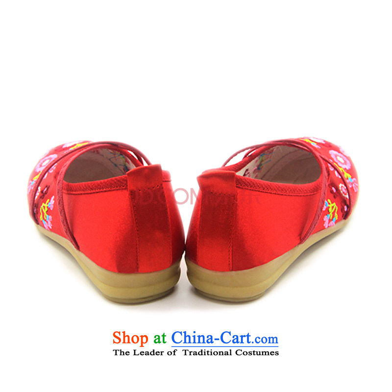 Is small and the children's dance of ethnic fabric shoes beef tendon ZCA201 red 17, is small-mi (LOVELY BEAUTY , , , shopping on the Internet