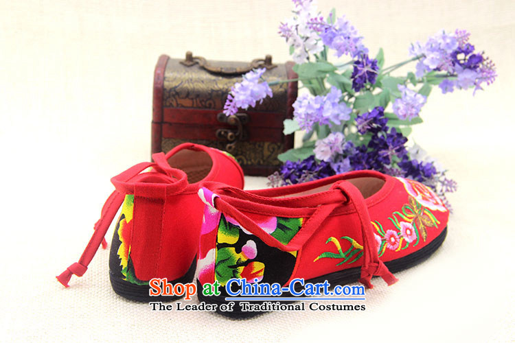 Is small and the old Beijing Peony embroidered ethnic mesh upper womens single shoe ZCA1327 red 37 pictures, prices, brand platters! The elections are supplied in the national character of distribution, so action, buy now enjoy more preferential! As soon as possible.