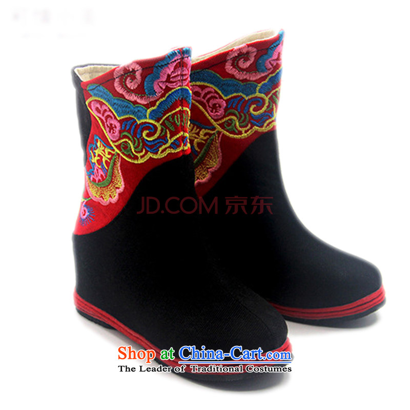 Is small and the old Beijing mesh upper for children of ethnic embroidery single boots ZCA06 black 37, is small-mi (LOVELY BEAUTY , , , shopping on the Internet