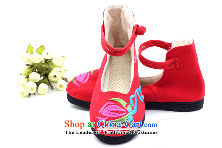 Is small and the old Beijing mesh upper slotted detained embroidery Pure Cotton Women's Shoe ZCA1007 red 40 pictures, prices, brand platters! The elections are supplied in the national character of distribution, so action, buy now enjoy more preferential! As soon as possible.