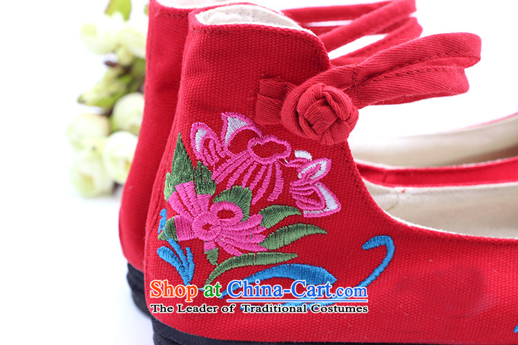 Is small and the old Beijing mesh upper slotted detained embroidery Pure Cotton Women's Shoe ZCA1007 red 40 pictures, prices, brand platters! The elections are supplied in the national character of distribution, so action, buy now enjoy more preferential! As soon as possible.