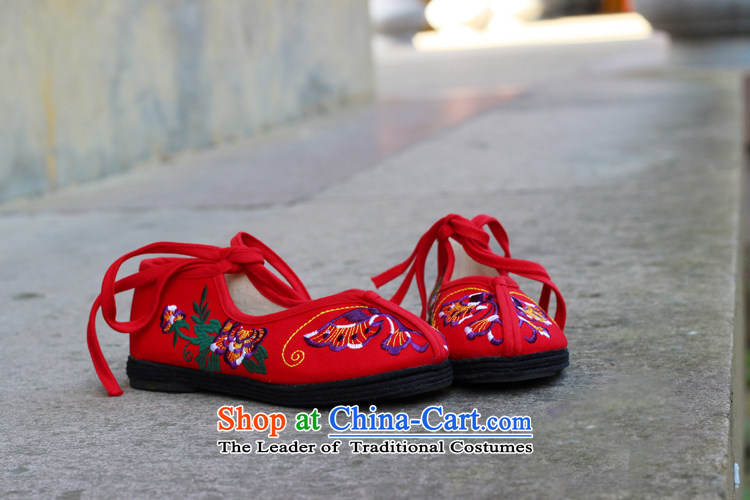 Is small and the old Beijing mesh upper retro ethnic embroidered shoes ZCA1002 womens single red 40 pictures, prices, brand platters! The elections are supplied in the national character of distribution, so action, buy now enjoy more preferential! As soon as possible.