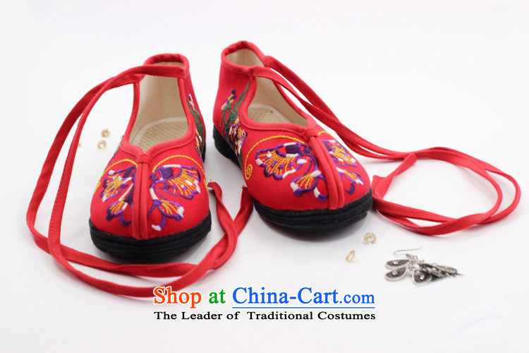 Is small and the old Beijing mesh upper retro ethnic embroidered shoes ZCA1002 womens single red 40 pictures, prices, brand platters! The elections are supplied in the national character of distribution, so action, buy now enjoy more preferential! As soon as possible.