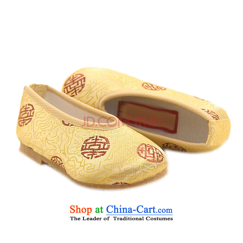 Is small and the ethnic mesh upper boy embroidered shoes ZCA, L3  15, is a small light yellow-mi (LOVELY BEAUTY , , , shopping on the Internet