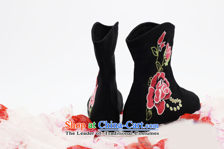 Is small and the ethnic peony embroidered shoes increased within the girl boots ZCA, H02 Black 36 pictures, prices, brand platters! The elections are supplied in the national character of distribution, so action, buy now enjoy more preferential! As soon as possible.