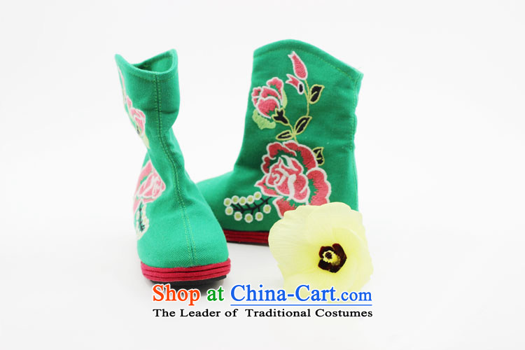 Is small and the old Beijing shoes of ethnic peony embroidery increased within the girl boots ZCA, H02 Green 36 pictures, prices, brand platters! The elections are supplied in the national character of distribution, so action, buy now enjoy more preferential! As soon as possible.