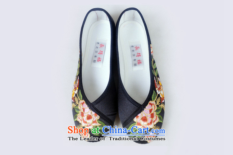 Is small and the ethnic peony embroidery mesh upper beef tendon bottom womens single shoe ZCA002 black 39 pictures, prices, brand platters! The elections are supplied in the national character of distribution, so action, buy now enjoy more preferential! As soon as possible.