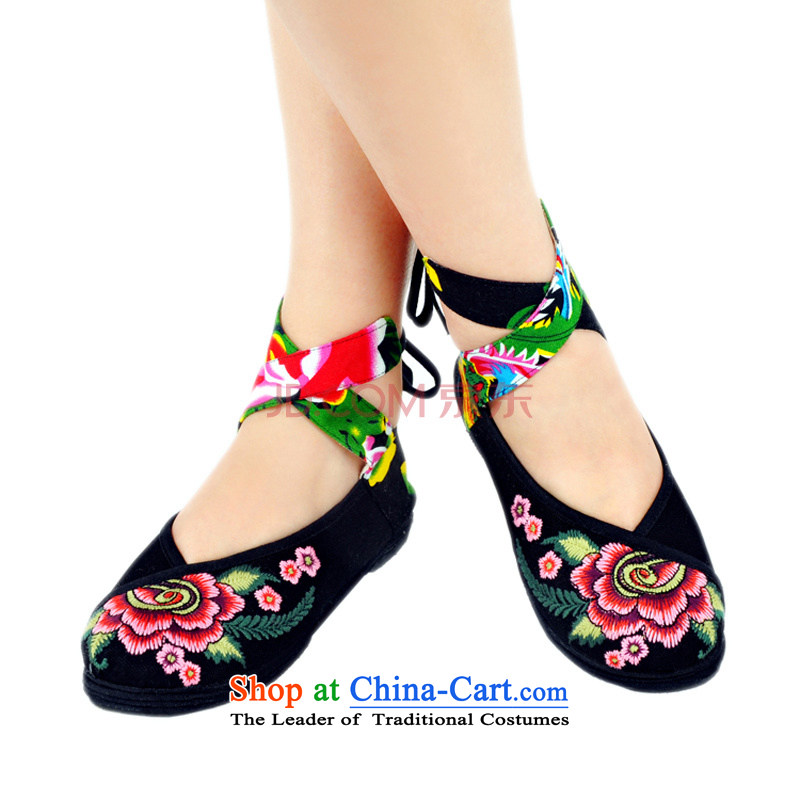 Is small and the old Beijing mesh upper with pure cotton ethnic women shoes ZCA0313 embroidered red 37, is small-mi (LOVELY BEAUTY , , , shopping on the Internet