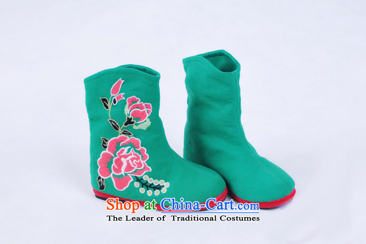 Is small and the ethnic pure cotton cloth shoes thousands of children boots ZCA03 embroidered ground green 21 pictures, prices, brand platters! The elections are supplied in the national character of distribution, so action, buy now enjoy more preferential! As soon as possible.