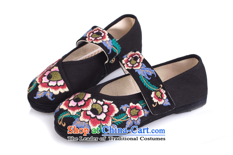 Is small and the old Beijing mesh upper with pure cotton embroidered with velcro womens single shoe ZCA0311 black 35 pictures, prices, brand platters! The elections are supplied in the national character of distribution, so action, buy now enjoy more preferential! As soon as possible.