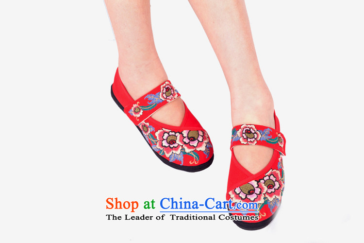 Is small and the old Beijing mesh upper with pure cotton embroidered with velcro womens single shoe ZCA0311 black 35 pictures, prices, brand platters! The elections are supplied in the national character of distribution, so action, buy now enjoy more preferential! As soon as possible.