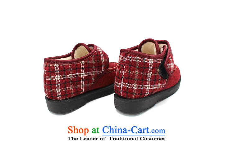 The Chinese old step-young of Ramadan Old Beijing mesh upper winter new) child cotton shoes anti-slip warm baby shoes B72-a801 Kids shoes red 26 yards /18cm picture, prices, brand platters! The elections are supplied in the national character of distribution, so action, buy now enjoy more preferential! As soon as possible.