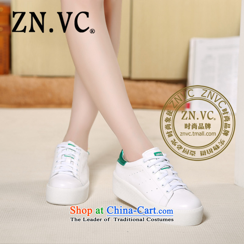 2015 Autumn znvc thick leisure shoes female white cake Thick Click shoes students department with platform shoes 1032 Black 36,ZN VC,,, · shopping on the Internet