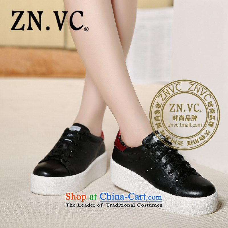 2015 Autumn znvc thick leisure shoes female white cake Thick Click shoes students department with platform shoes 1032 Black 36,ZN VC,,, · shopping on the Internet
