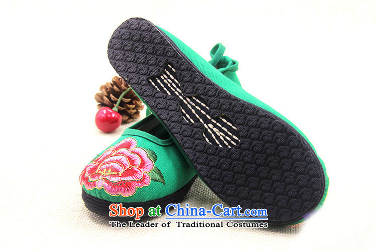 Is small and the old Beijing mesh upper end of thousands of ethnic coagulates peony embroidered shoes ZCA5021 Green 37 pictures, prices, brand platters! The elections are supplied in the national character of distribution, so action, buy now enjoy more preferential! As soon as possible.