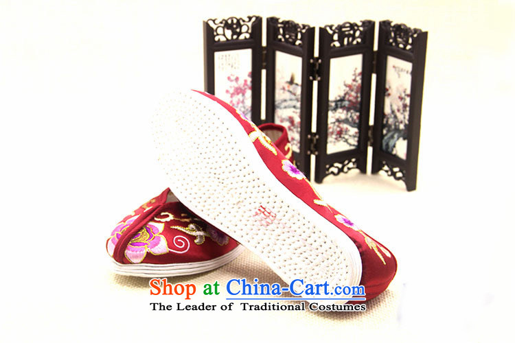 Is small and the old Beijing mesh upper end of thousands of gold satin shoes ZCA801 ethnic single red 39 pictures, prices, brand platters! The elections are supplied in the national character of distribution, so action, buy now enjoy more preferential! As soon as possible.