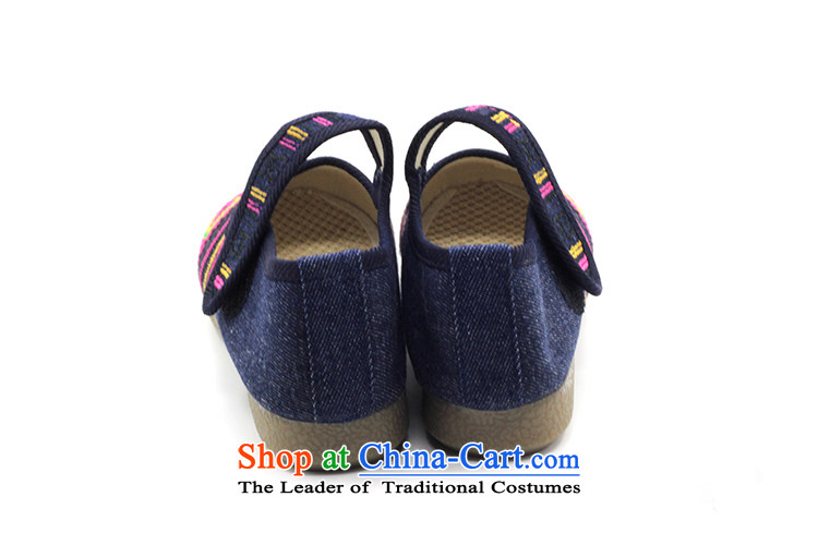 Is small and the old Beijing mesh upper ethnic cross embroidered beef tendon bottom womens single shoe ZCA5016 dark blue 37 pictures, prices, brand platters! The elections are supplied in the national character of distribution, so action, buy now enjoy more preferential! As soon as possible.