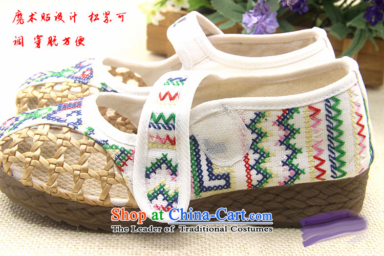 Is small and the old Beijing mesh upper embroidery engraving beef tendon bottom of ethnic ZCA608 sandals white 36 pictures, prices, brand platters! The elections are supplied in the national character of distribution, so action, buy now enjoy more preferential! As soon as possible.