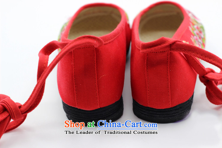 Is small and the Beijing National wind embroidered girls mesh upper single shoe ZCA108 Cherry Red 39 pictures, prices, brand platters! The elections are supplied in the national character of distribution, so action, buy now enjoy more preferential! As soon as possible.