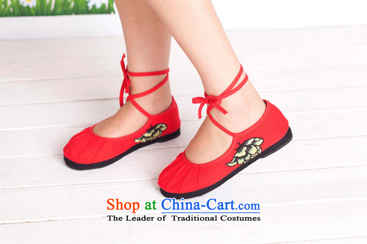 Is small and the bottom layer of the Beijing mesh upper tether embroidered shoes ZCA2012 women - 1 red 37 pictures, prices, brand platters! The elections are supplied in the national character of distribution, so action, buy now enjoy more preferential! As soon as possible.