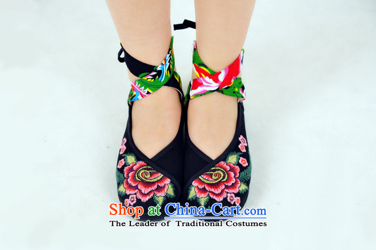 Is small and the old Beijing Mei mesh upper with pure cotton ethnic embroidery womens single shoe ZCA0313 black 39 pictures, prices, brand platters! The elections are supplied in the national character of distribution, so action, buy now enjoy more preferential! As soon as possible.