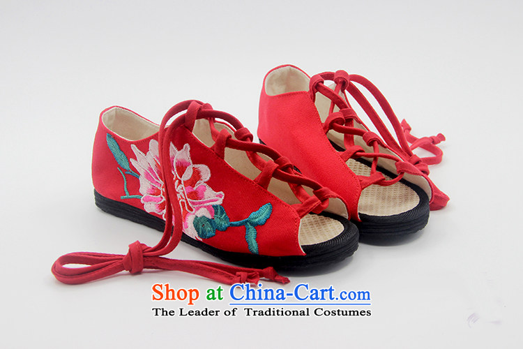 Is small and the Beijing National wind embroidery of mesh upper with Gigabit Layer bottom sandals ZCA015 red 37 pictures, prices, brand platters! The elections are supplied in the national character of distribution, so action, buy now enjoy more preferential! As soon as possible.