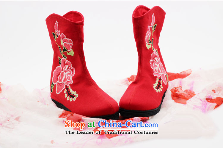 Is small and the Beijing National wind peony embroidered shoes increased within the girl boots ZCA, H02 Green 37 pictures, prices, brand platters! The elections are supplied in the national character of distribution, so action, buy now enjoy more preferential! As soon as possible.