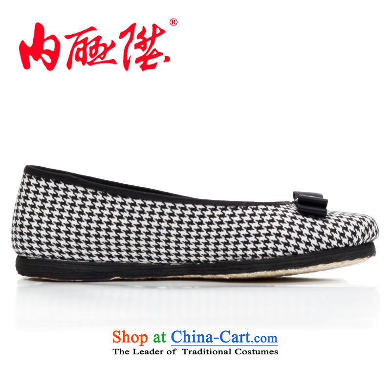 Inline l women shoes mesh upper hand-thousand-layer the sea in stylish and cozy? Old Beijing mesh upper 8706A checkered 36, inline l , , , shopping on the Internet