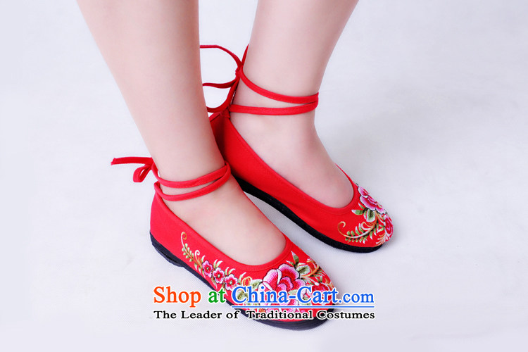 The end of the light of Old Beijing mesh upper ethnic women shoes ZCA108 embroidered red 40 pictures, prices, brand platters! The elections are supplied in the national character of distribution, so action, buy now enjoy more preferential! As soon as possible.