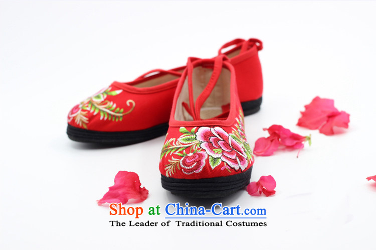 The end of the light of Old Beijing mesh upper ethnic women shoes ZCA108 embroidered red 40 pictures, prices, brand platters! The elections are supplied in the national character of distribution, so action, buy now enjoy more preferential! As soon as possible.