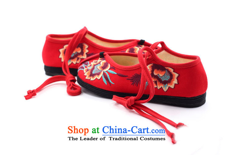 The end of the light of Old Beijing mesh upper ethnic embroidery pure cotton thousands of women's shoes ZCA11 bottom red 34 pictures, prices, brand platters! The elections are supplied in the national character of distribution, so action, buy now enjoy more preferential! As soon as possible.