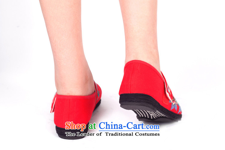 The end of the old Beijing mesh upper with light cotton embroidered with velcro womens single shoe ZCA0311 black 35 pictures, prices, brand platters! The elections are supplied in the national character of distribution, so action, buy now enjoy more preferential! As soon as possible.