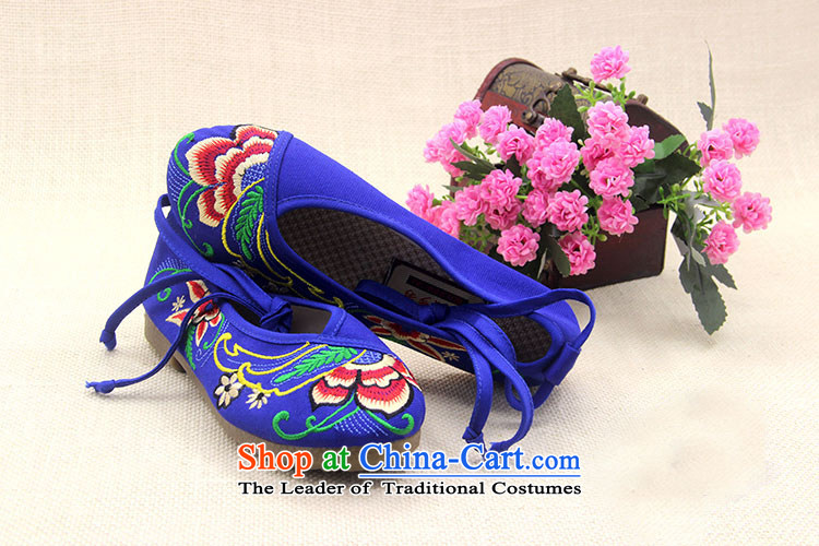 The end of the light of ethnic tendon mesh upper floor embroidered shoes ZCA5001 womens single blue 39 pictures, prices, brand platters! The elections are supplied in the national character of distribution, so action, buy now enjoy more preferential! As soon as possible.