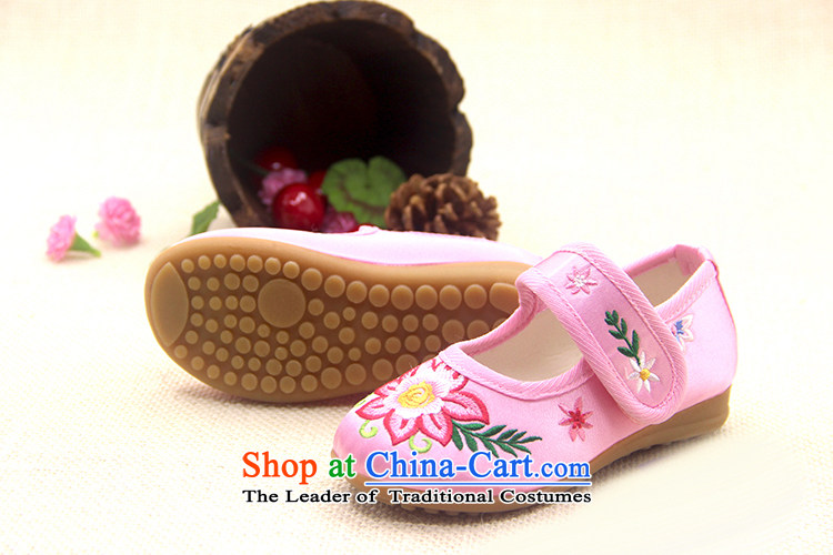 The end of the light of ethnic children velcro embroidered Dance Shoe beef tendon ZCA021 pink 17 pictures, prices, brand platters! The elections are supplied in the national character of distribution, so action, buy now enjoy more preferential! As soon as possible.