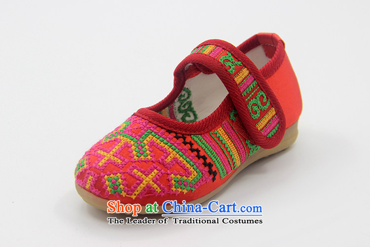 The end of the light of ethnic children cross embroidered home Dance Shoe beef tendon ZCA023 red 21 pictures, prices, brand platters! The elections are supplied in the national character of distribution, so action, buy now enjoy more preferential! As soon as possible.