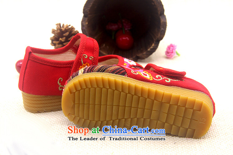 The end of the light of ethnic children embroidered thick beef tendon fourth quarter ZCA018 mesh upper red 21 pictures, prices, brand platters! The elections are supplied in the national character of distribution, so action, buy now enjoy more preferential! As soon as possible.