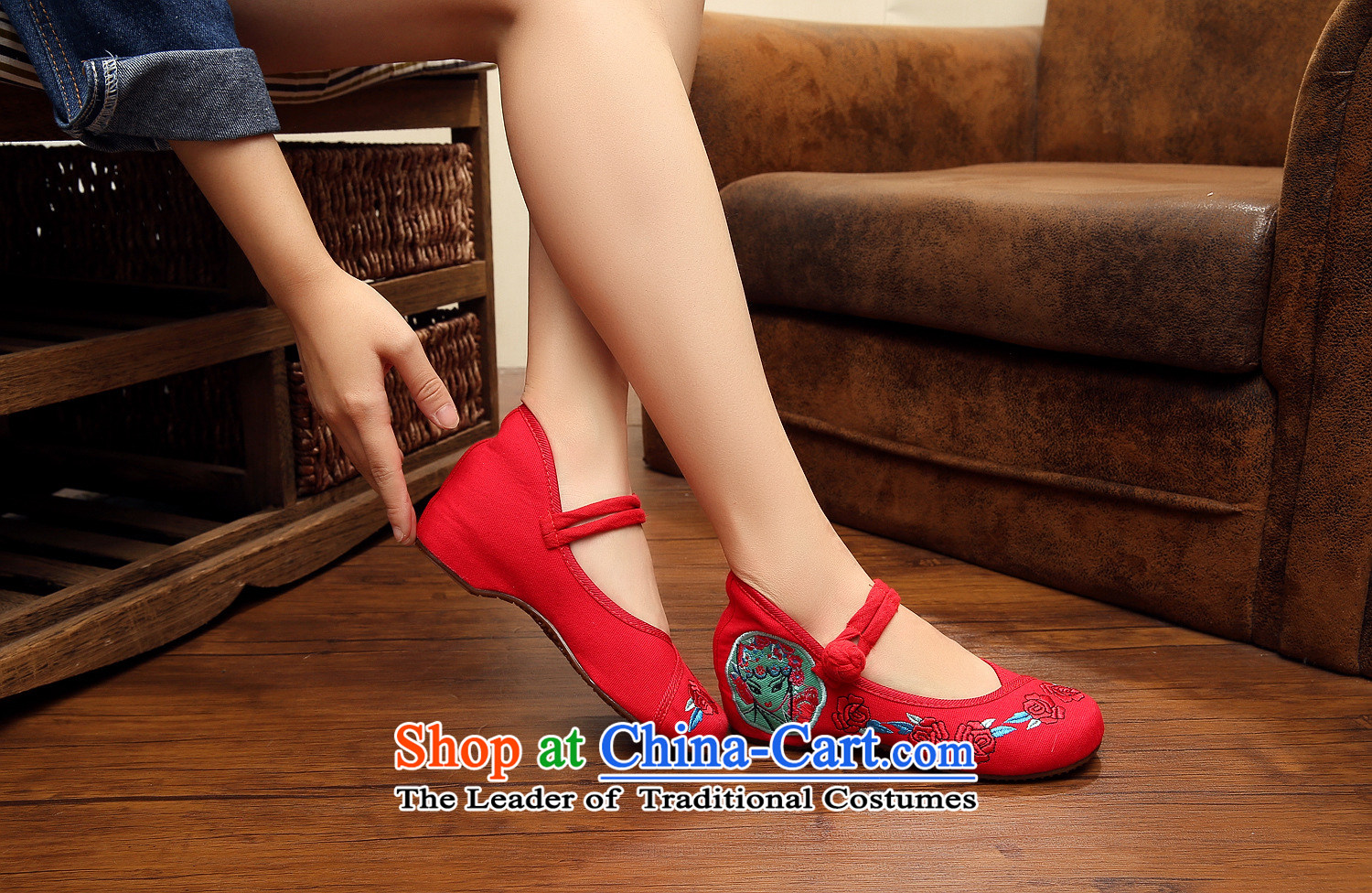 2015 Autumn and winter new rose embroidered shoes with slope plate put to subsidize embroidery detained single shoes, casual dancing-shoes xhx square black 39 pictures, prices, brand platters! The elections are supplied in the national character of distribution, so action, buy now enjoy more preferential! As soon as possible.