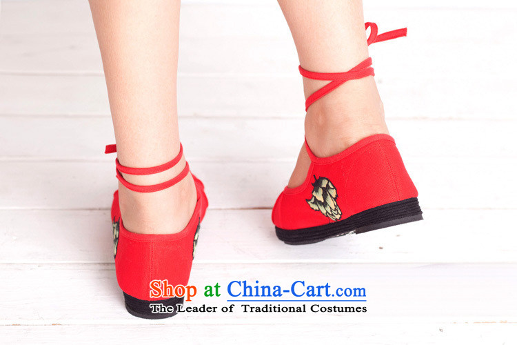 Is small and the bottom layer of thousands of tether embroidery girl of Old Beijing single shoe -ZCA2012 mesh upper 1 red 35 pictures, prices, brand platters! The elections are supplied in the national character of distribution, so action, buy now enjoy more preferential! As soon as possible.