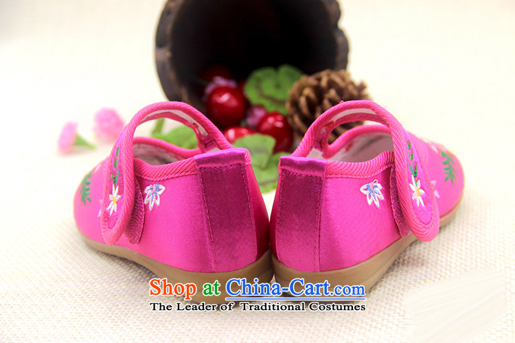 Is small and the ethnic Velcro Children Dance Shoe ZCA021 Embroidered pink 19 pictures, prices, brand platters! The elections are supplied in the national character of distribution, so action, buy now enjoy more preferential! As soon as possible.