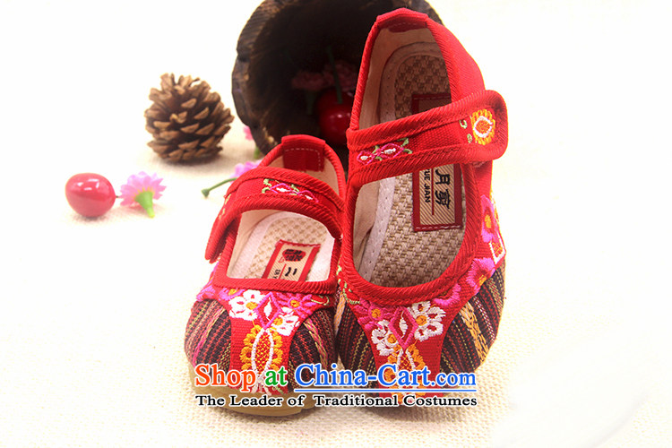 Is small and the ethnic embroidered thick beef tendon fourth quarter ZCA018 CHILDREN SHOES red 16 pictures, prices, brand platters! The elections are supplied in the national character of distribution, so action, buy now enjoy more preferential! As soon as possible.