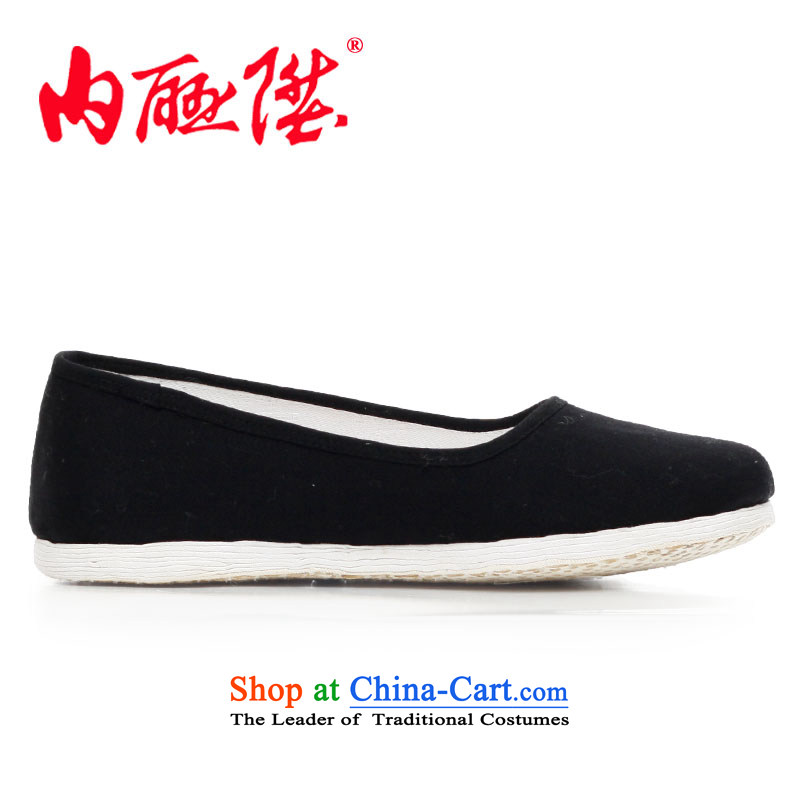 Inline l mesh upper hand-made shoes bottom thousands of dresses encryption is facing the sea, stylish and cozy old Beijing 8203A mesh upper black 8203A 36, inline l , , , shopping on the Internet