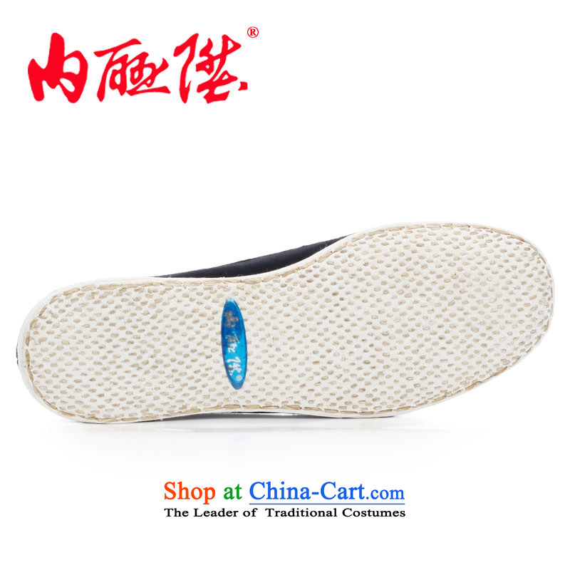 Inline l mesh upper hand-made shoes bottom thousands of dresses encryption is facing the sea, stylish and cozy old Beijing 8203A mesh upper black 8203A 36, inline l , , , shopping on the Internet